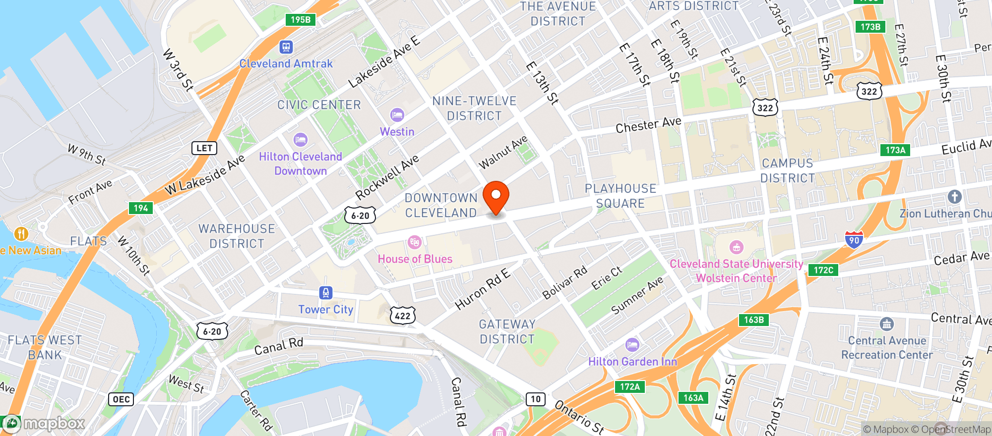 Map showing Cvs Pharmacy