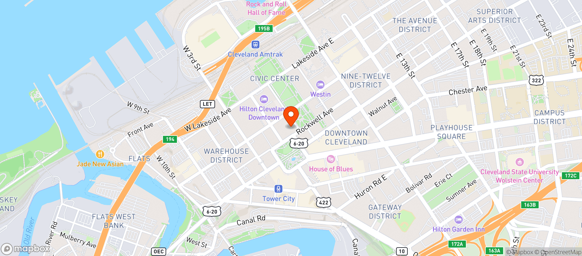 Map showing Il Venetian Doughnuts And Gelato