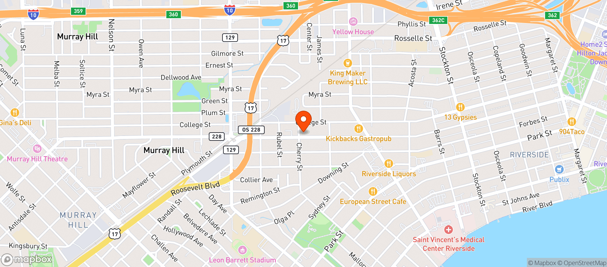 Map showing Kathryn's Wines