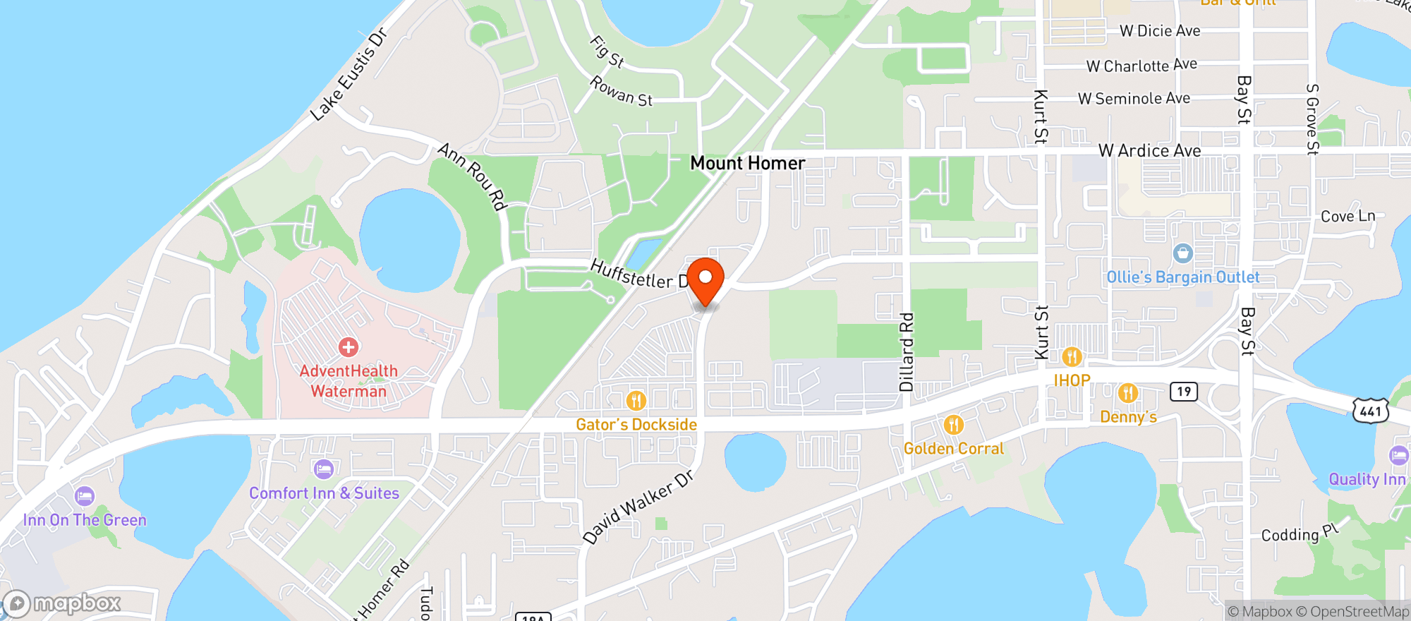 Map showing Gnc