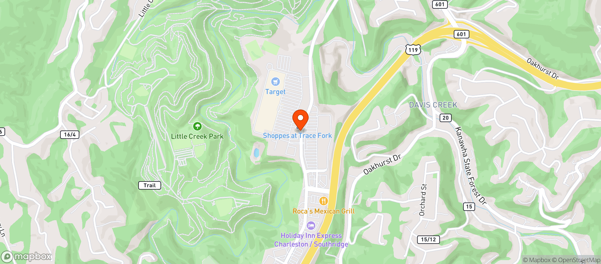 Map showing Hibatchi Japanese Steakhouse
