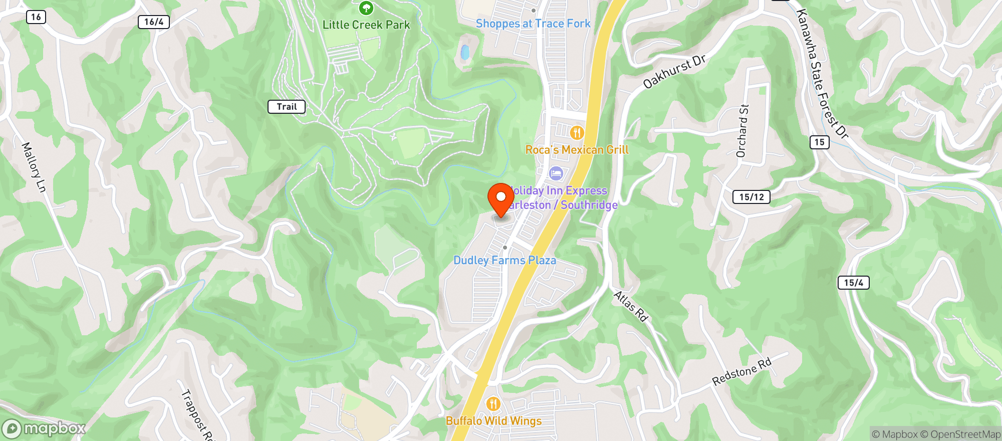 Map showing Gnc - 6993 - Dudley Farms Plaza