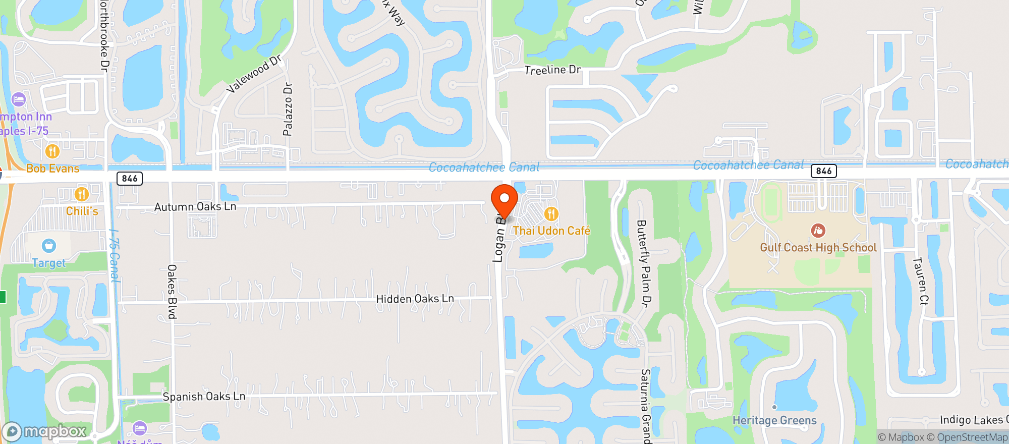 Map showing Sprouts Farmers Market