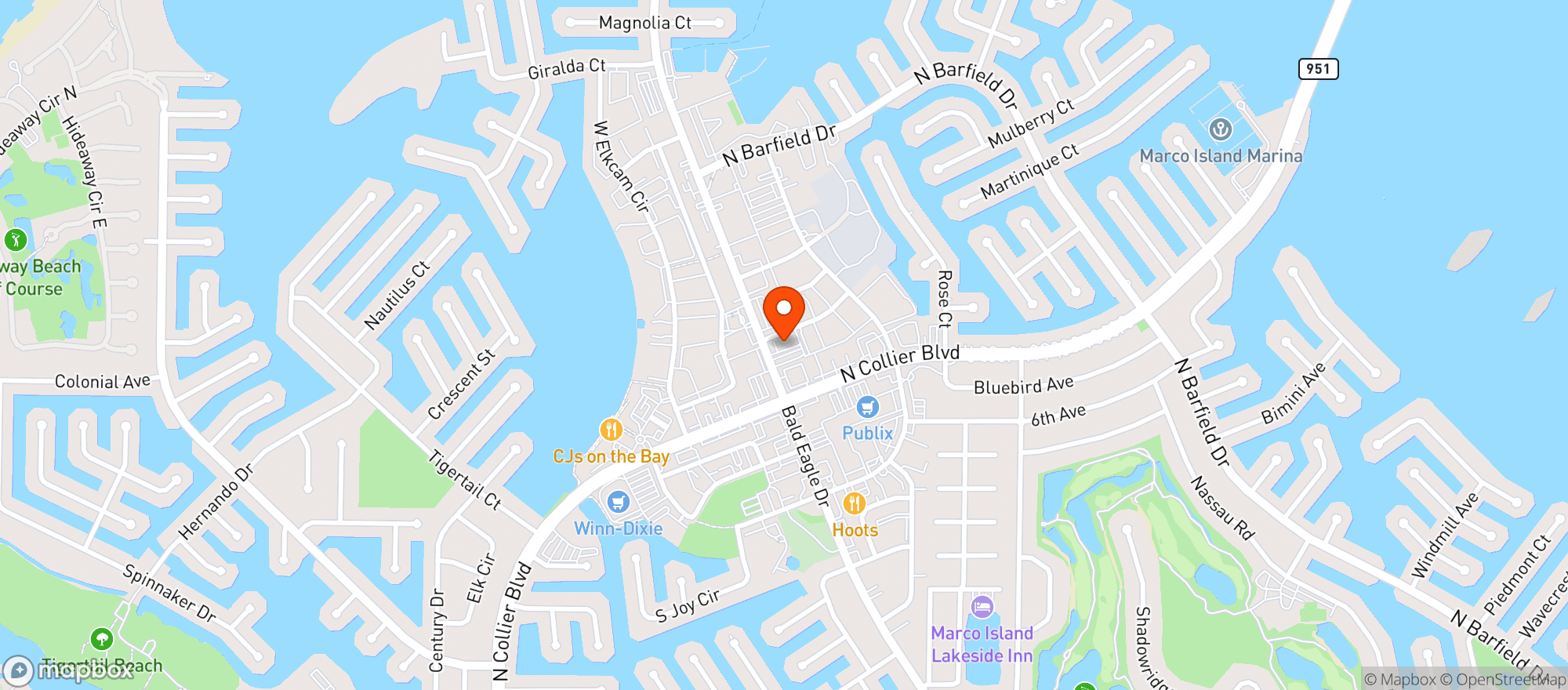 Map showing Abc Liquors 158