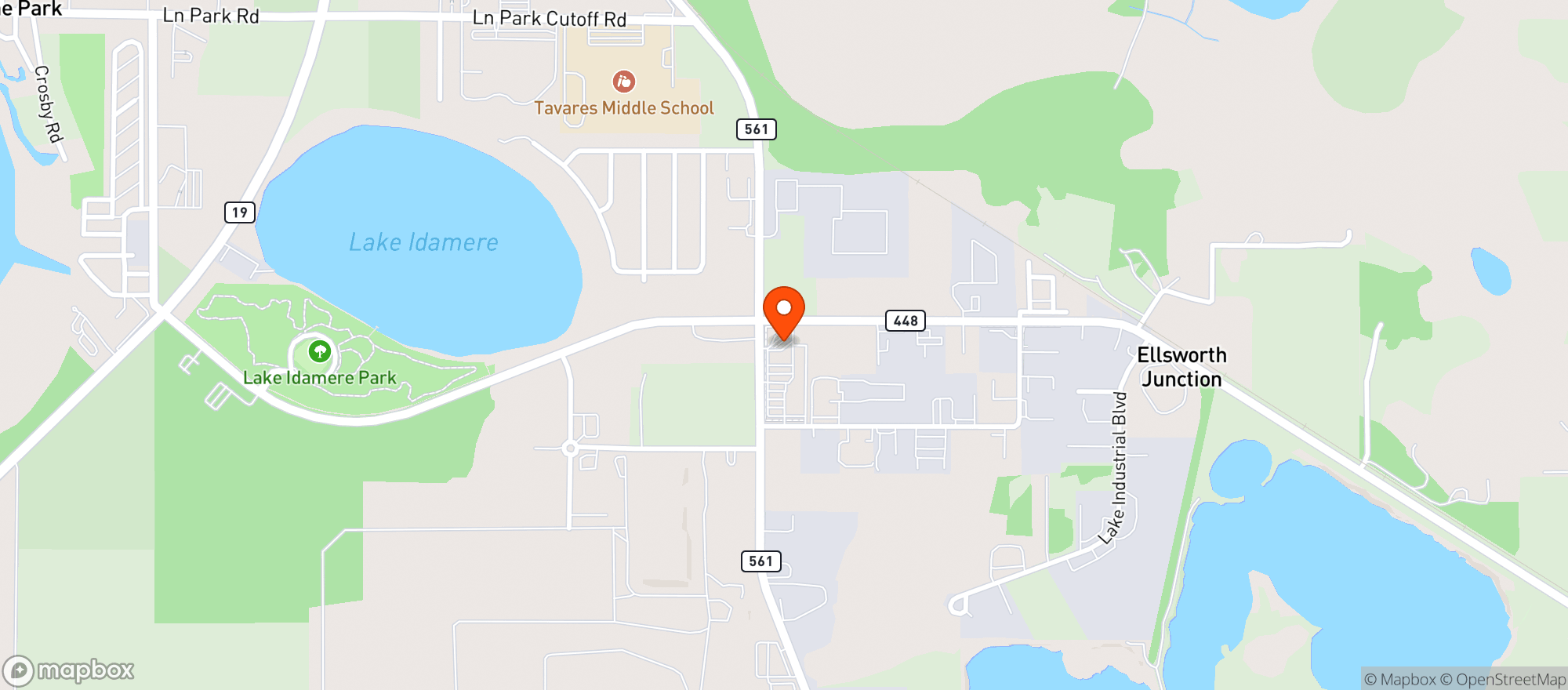 Map showing Circle K 2722407