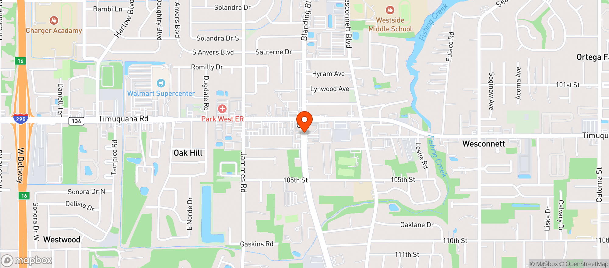 Map showing Rowes Iga Supermarket