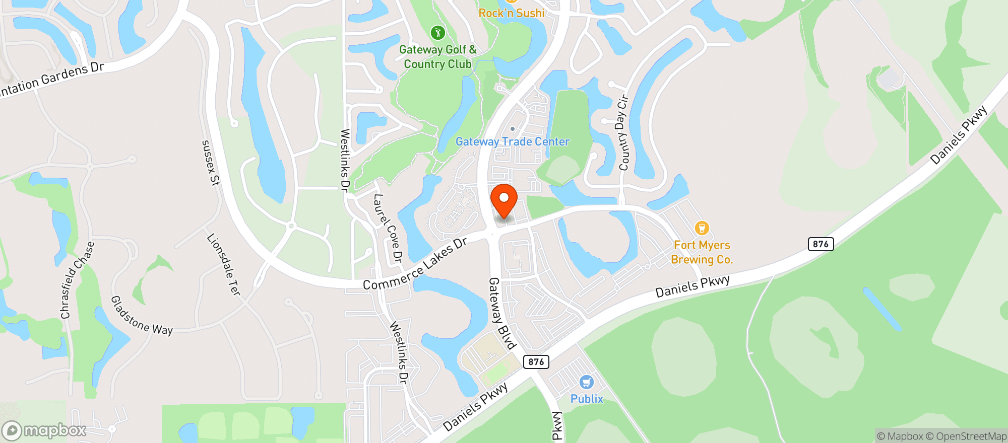 Map showing Saucy Meatball