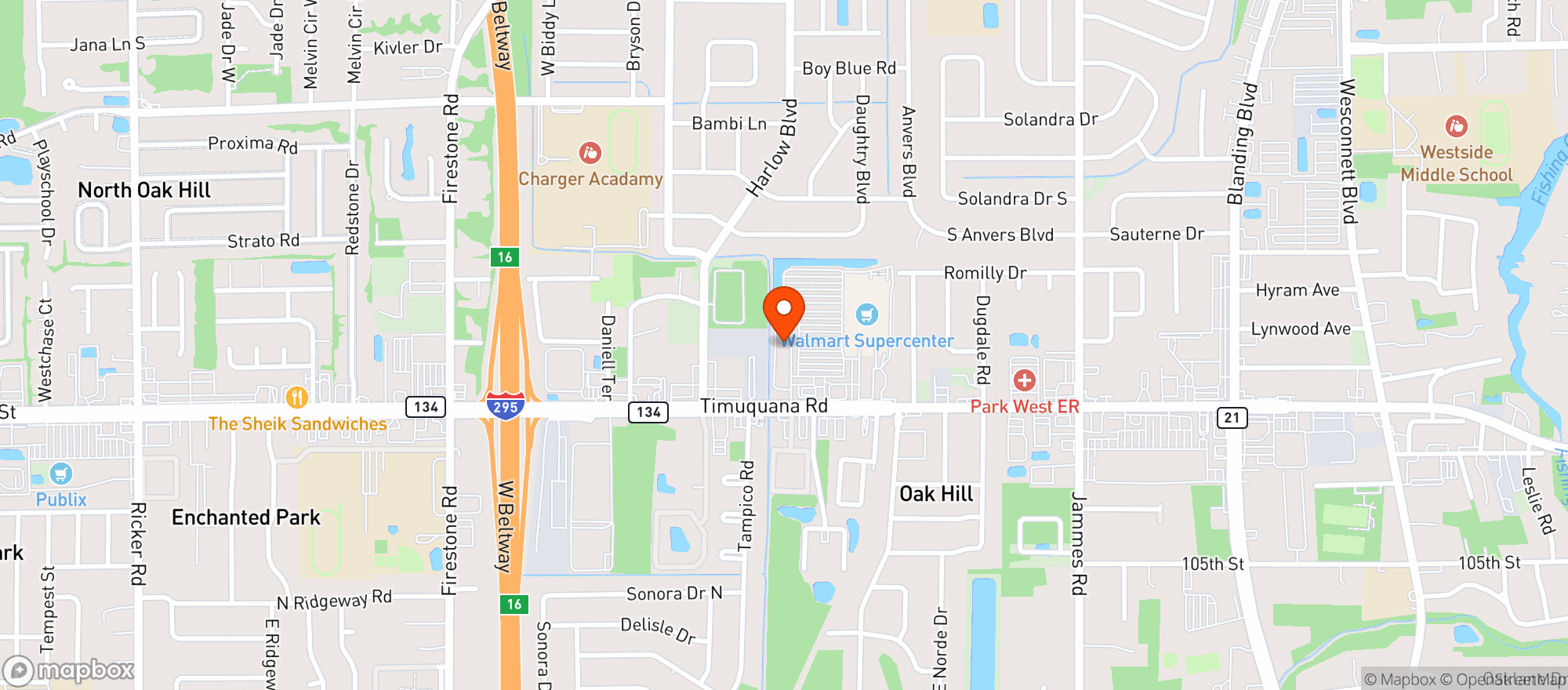 Map showing Gnc