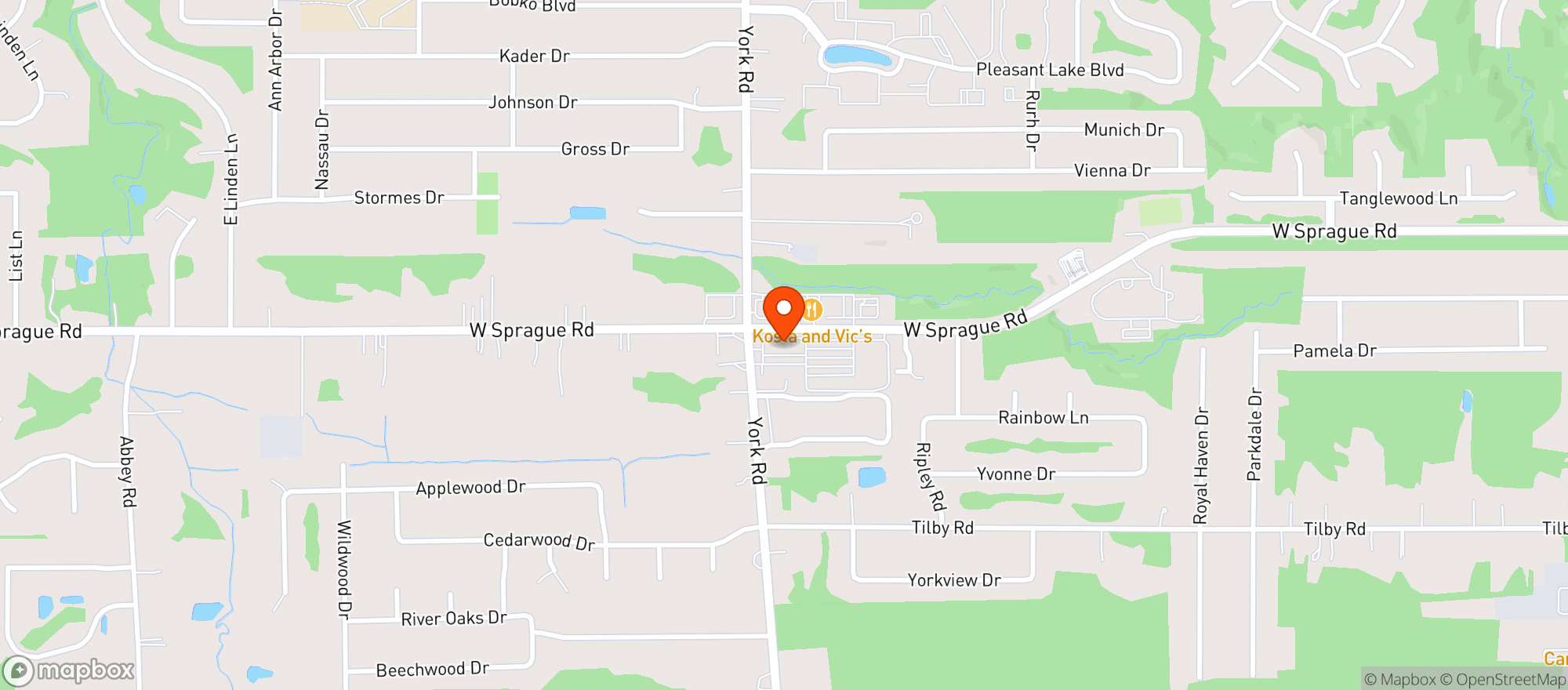 Map showing Yeti Vape