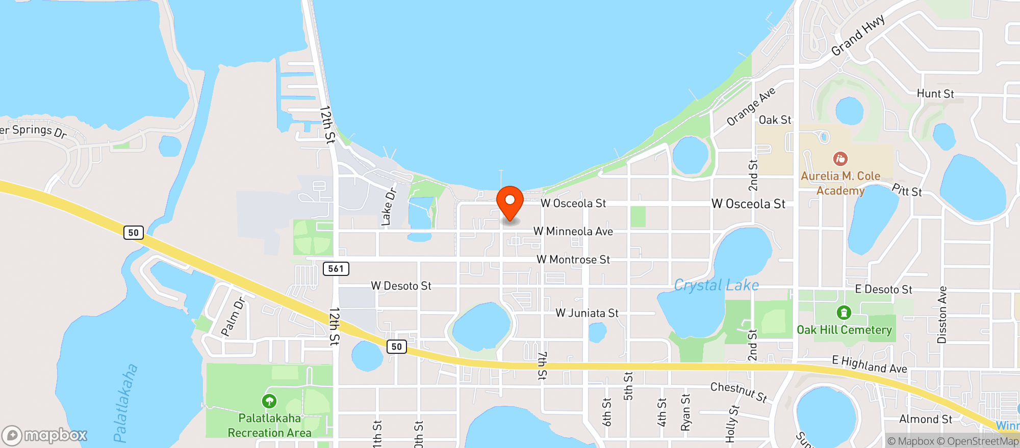 Map showing Suncreek Brewery
