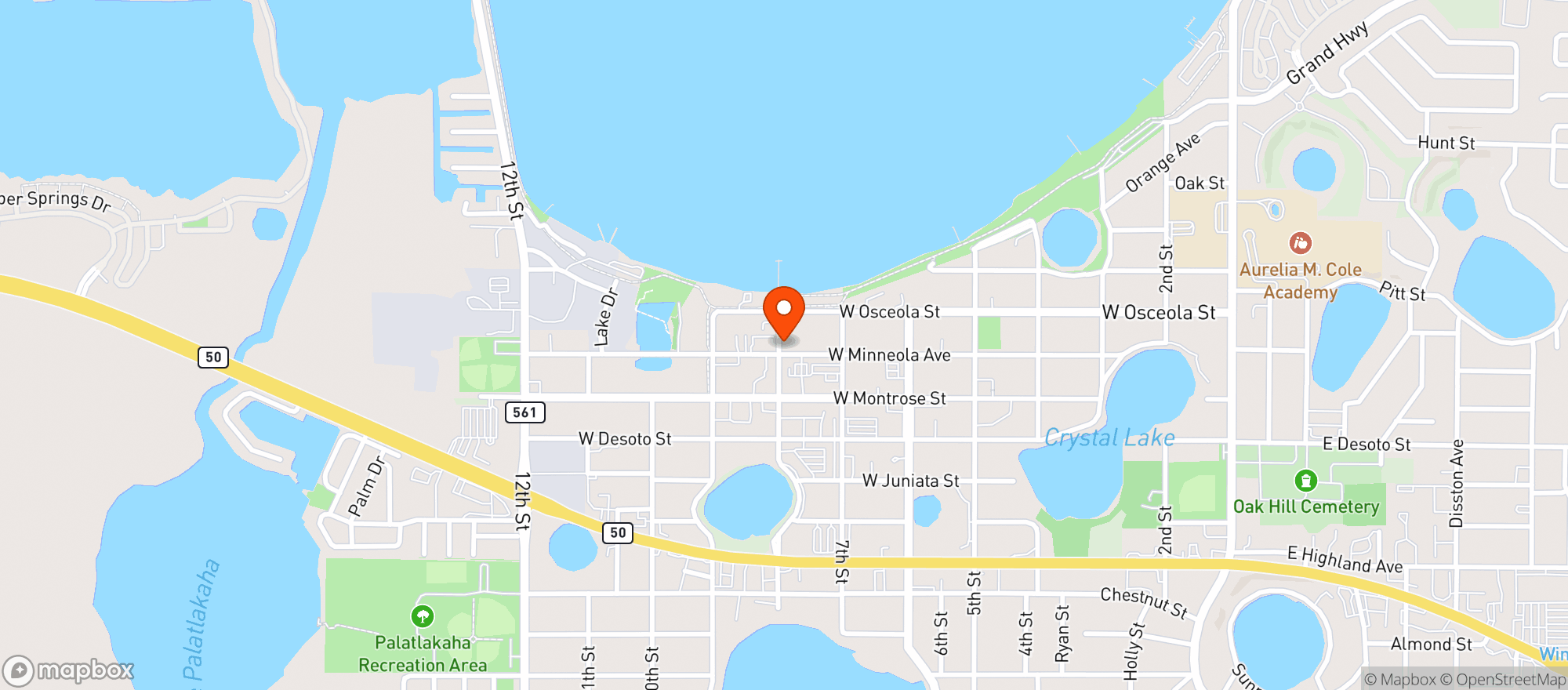 Map showing Wallace Grill ( Closed)