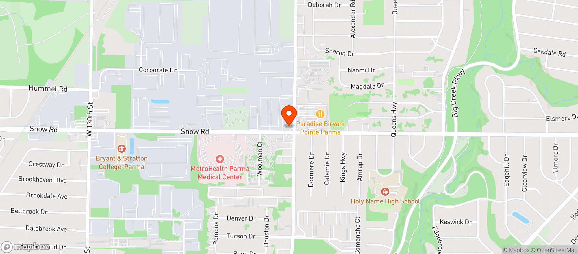 Map showing Sunoco