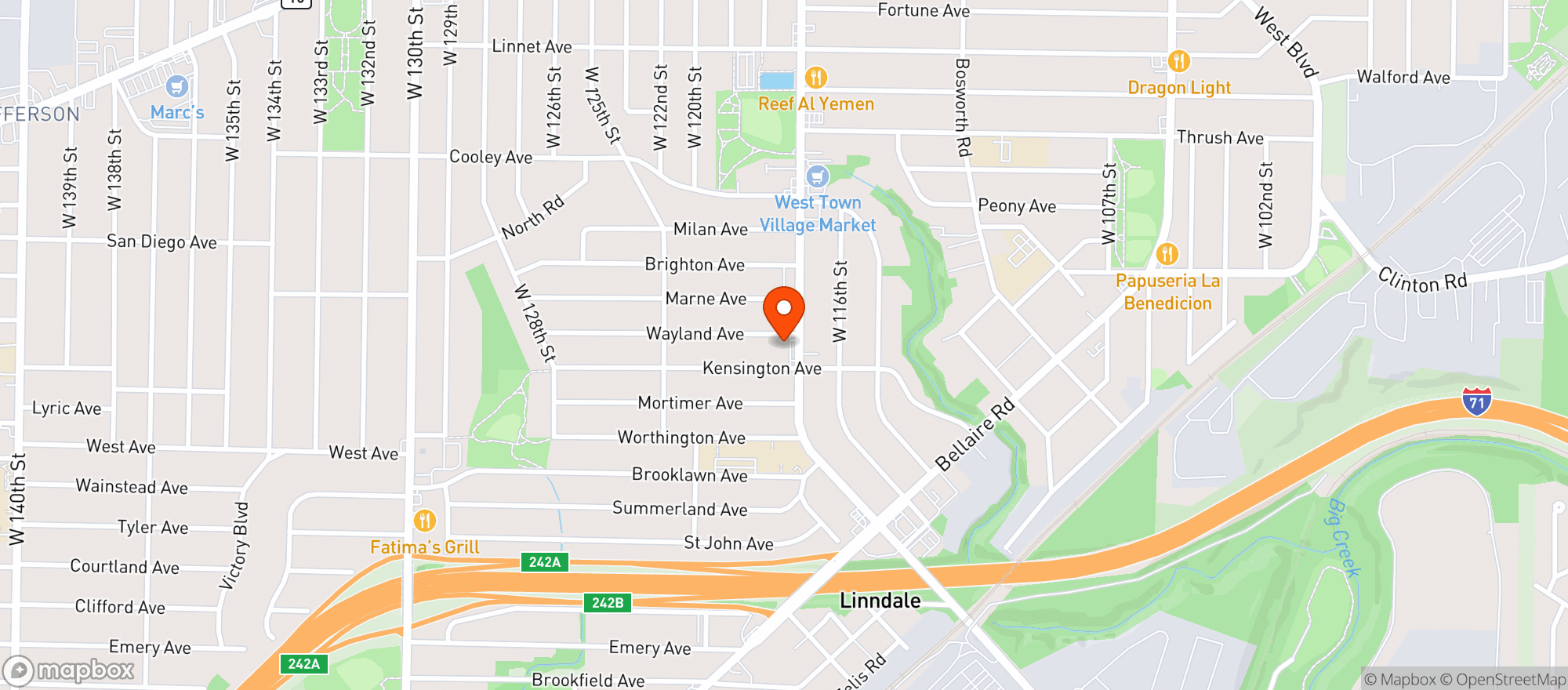 Map showing Minimart
