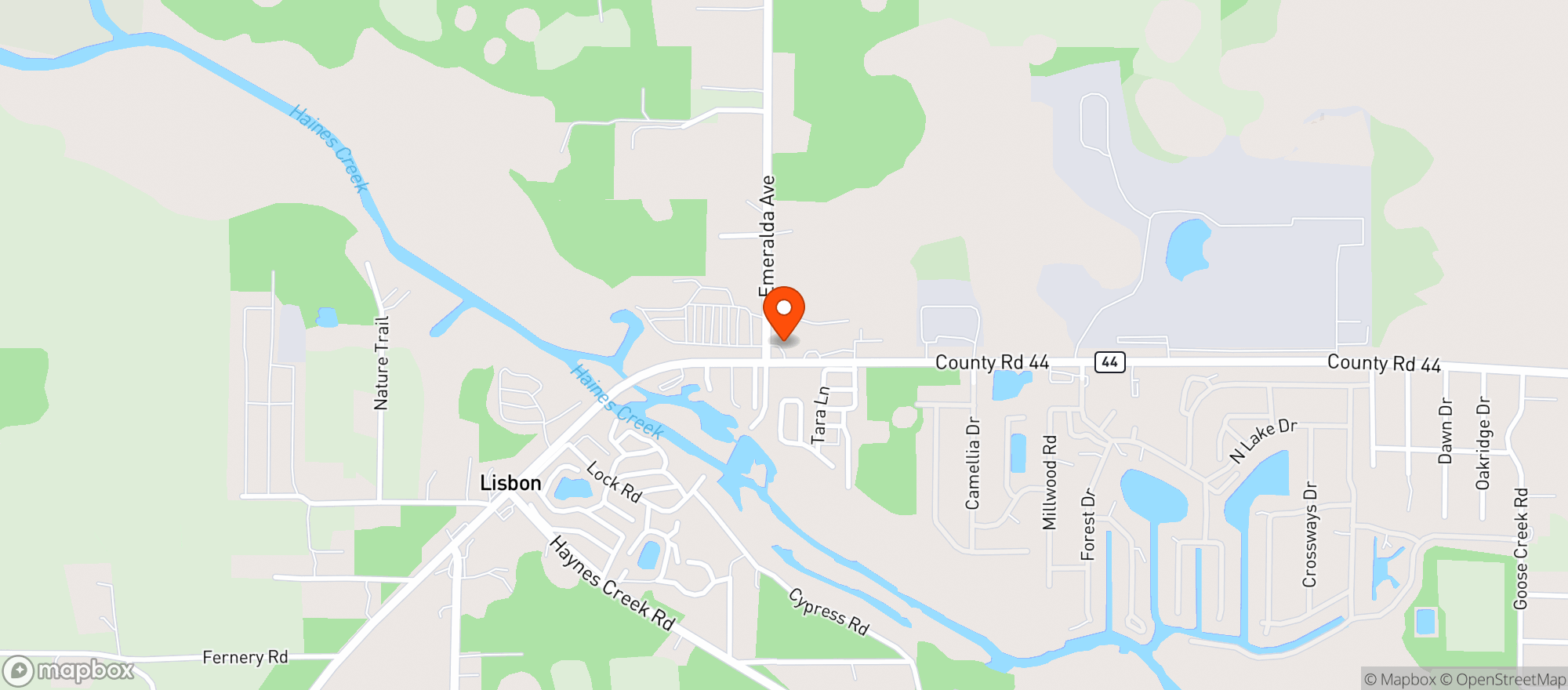 Map showing Star Food Mart