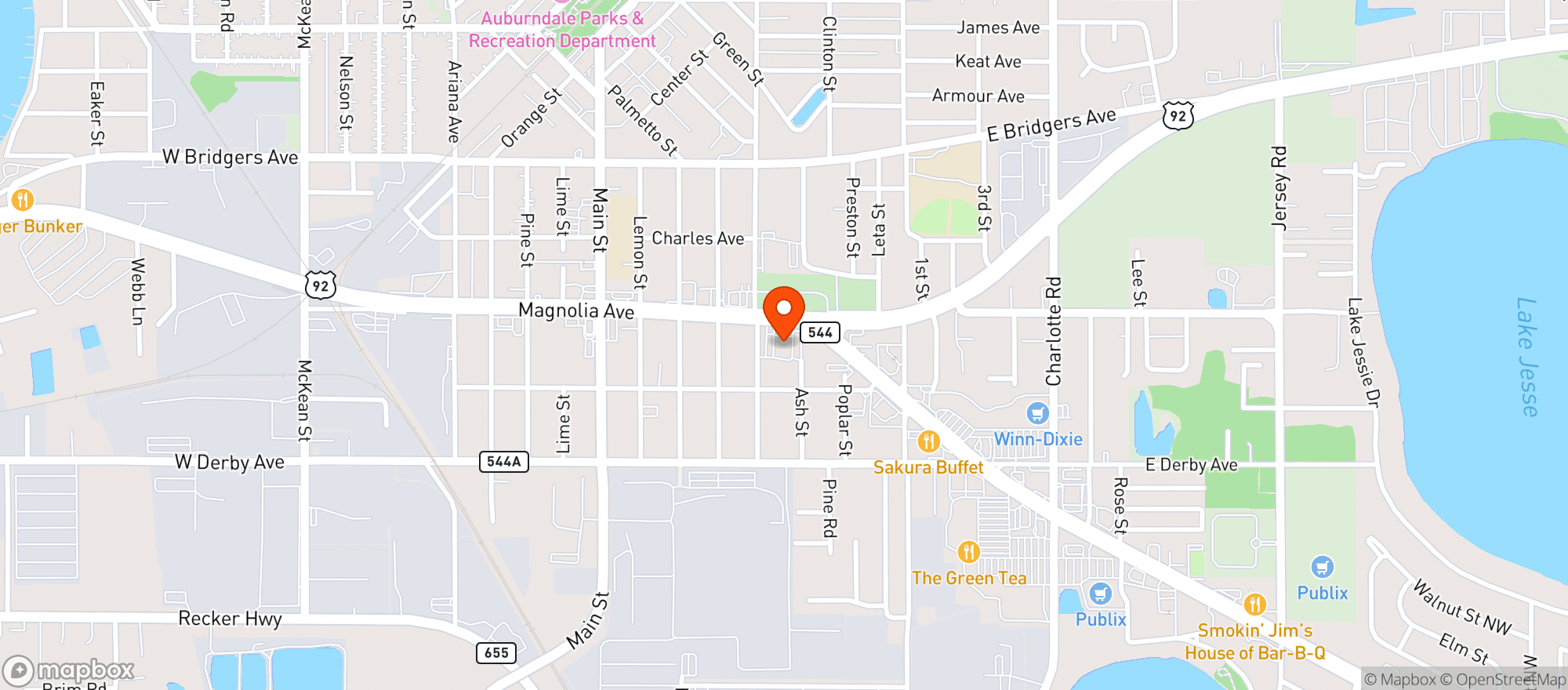 Map showing Cvs Pharmacy #3127