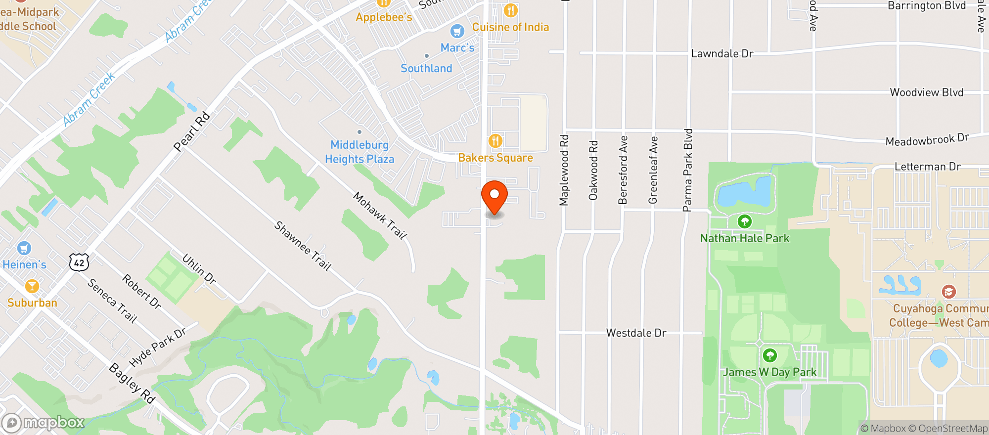 Map showing Mondo Beverage