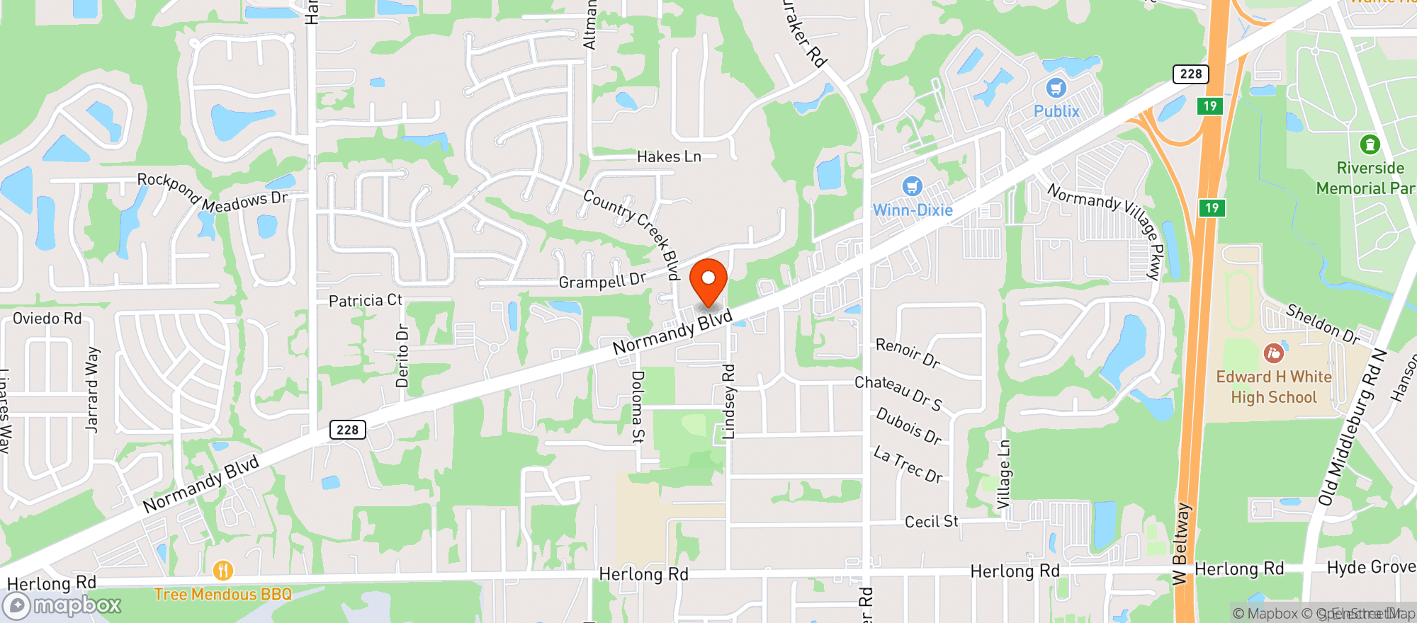 Map showing Skylight Discount Beverage