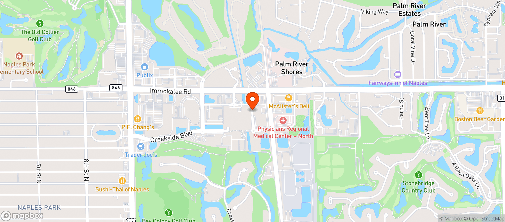 Map showing Innovation Hotel