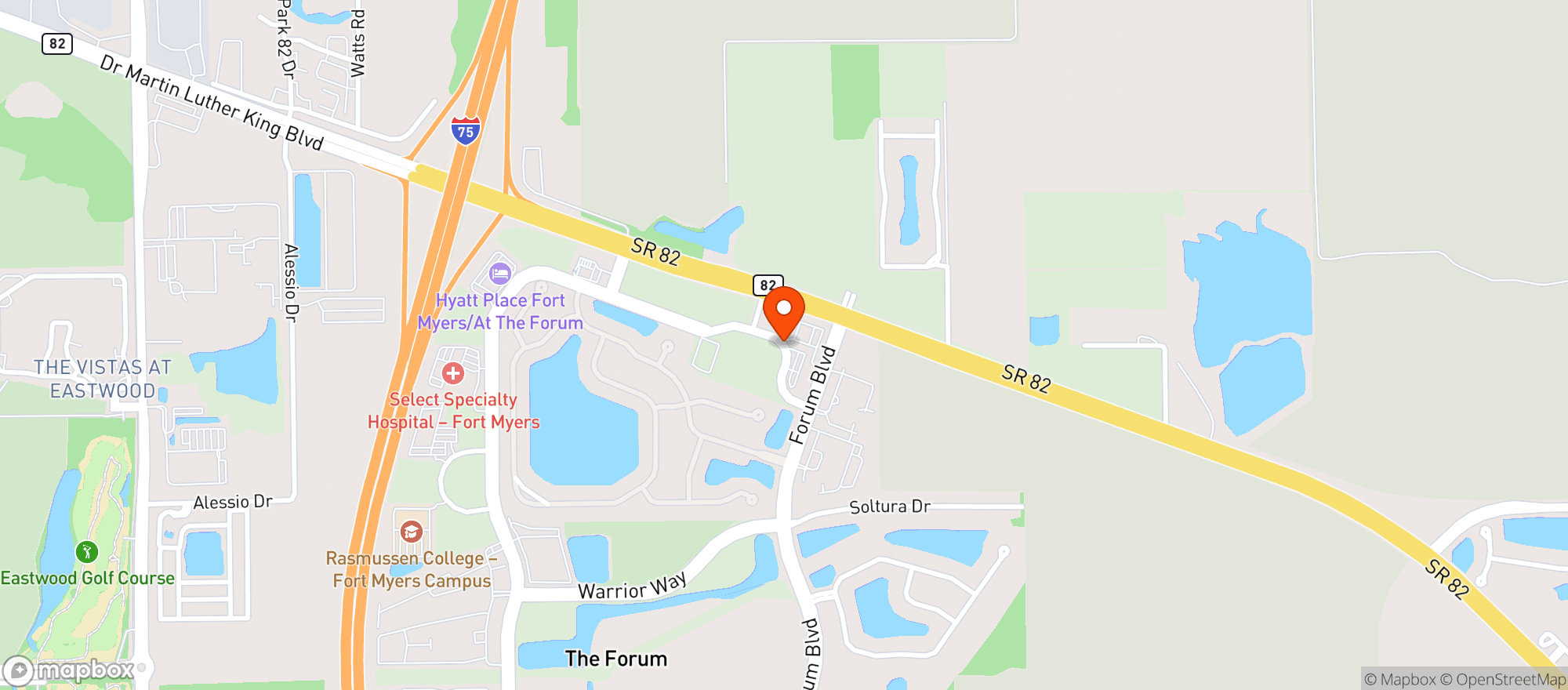 Map showing Daybreak Market
