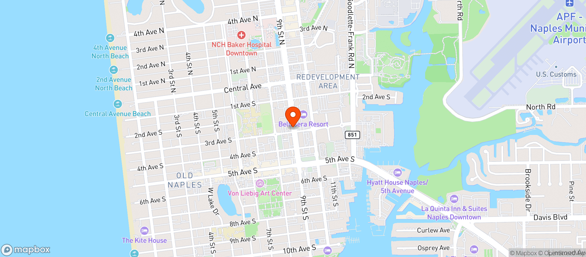Map showing Cvs Pharmacy