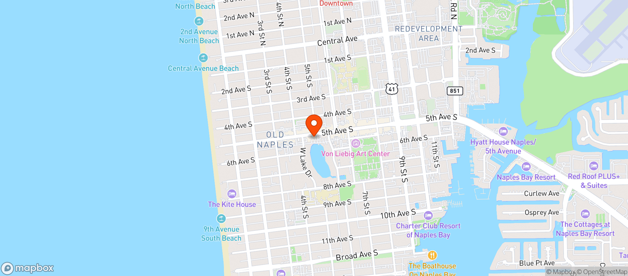 Map showing Del Mar