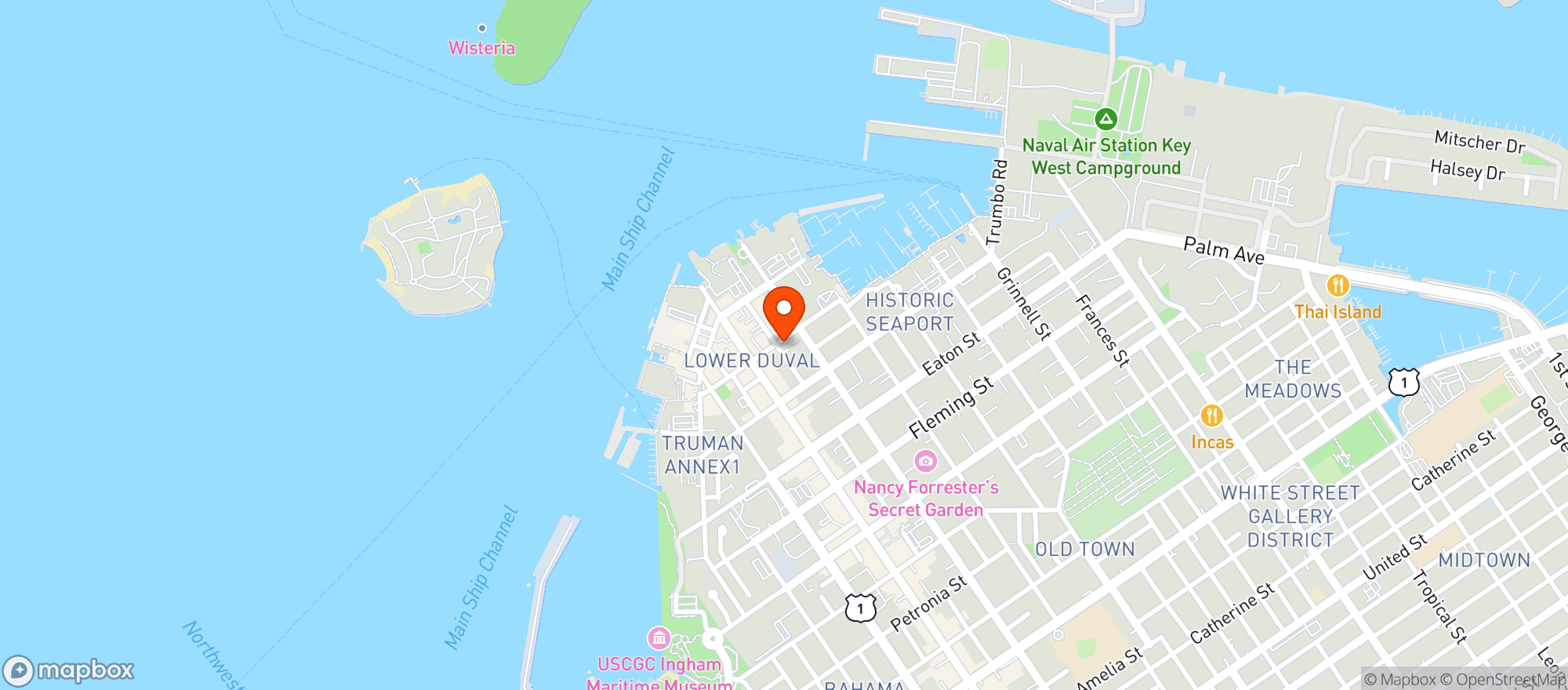 Map showing Tattoos And Scars