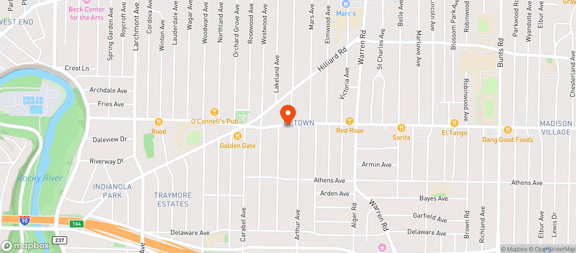 Map showing Barrio