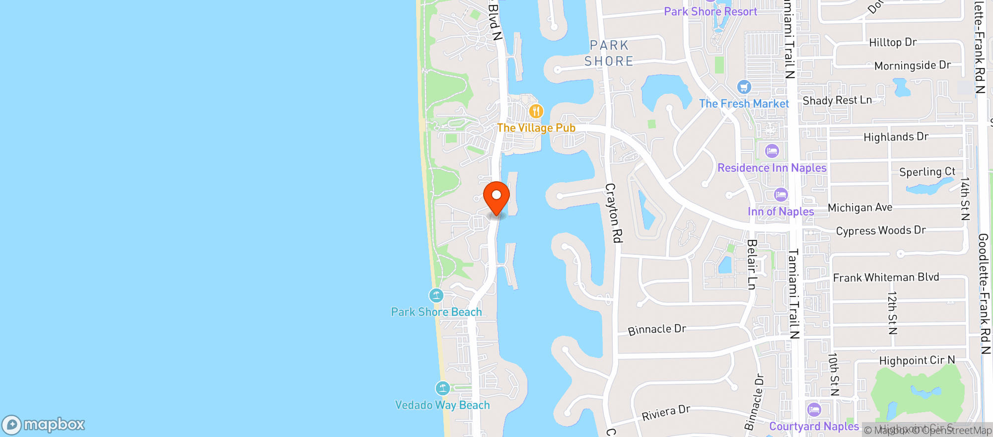 Map showing T Michaels #32162