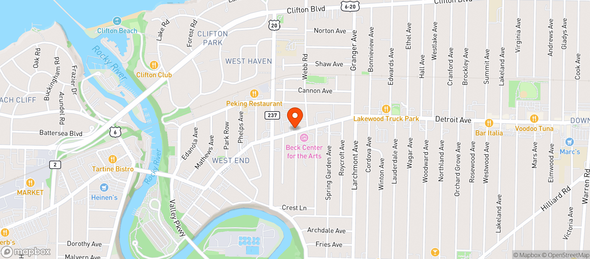 Map showing Artis