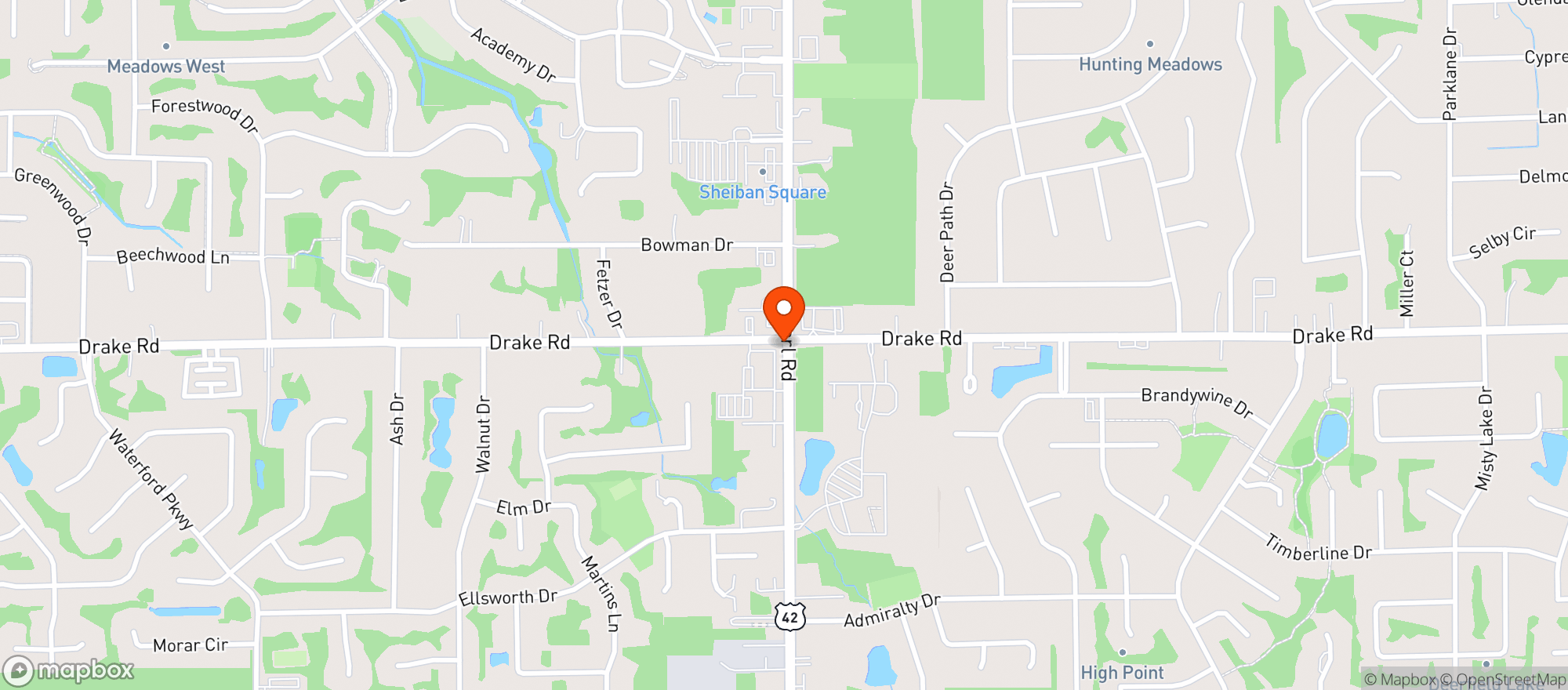 Map showing ROYAL PARK FINE WINE (PEARL RD)