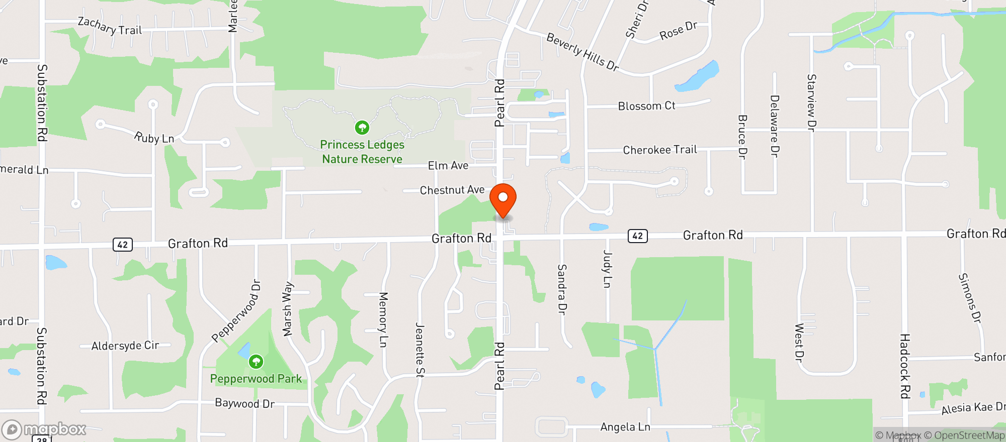 Map showing MapCo 350977 Brunswick