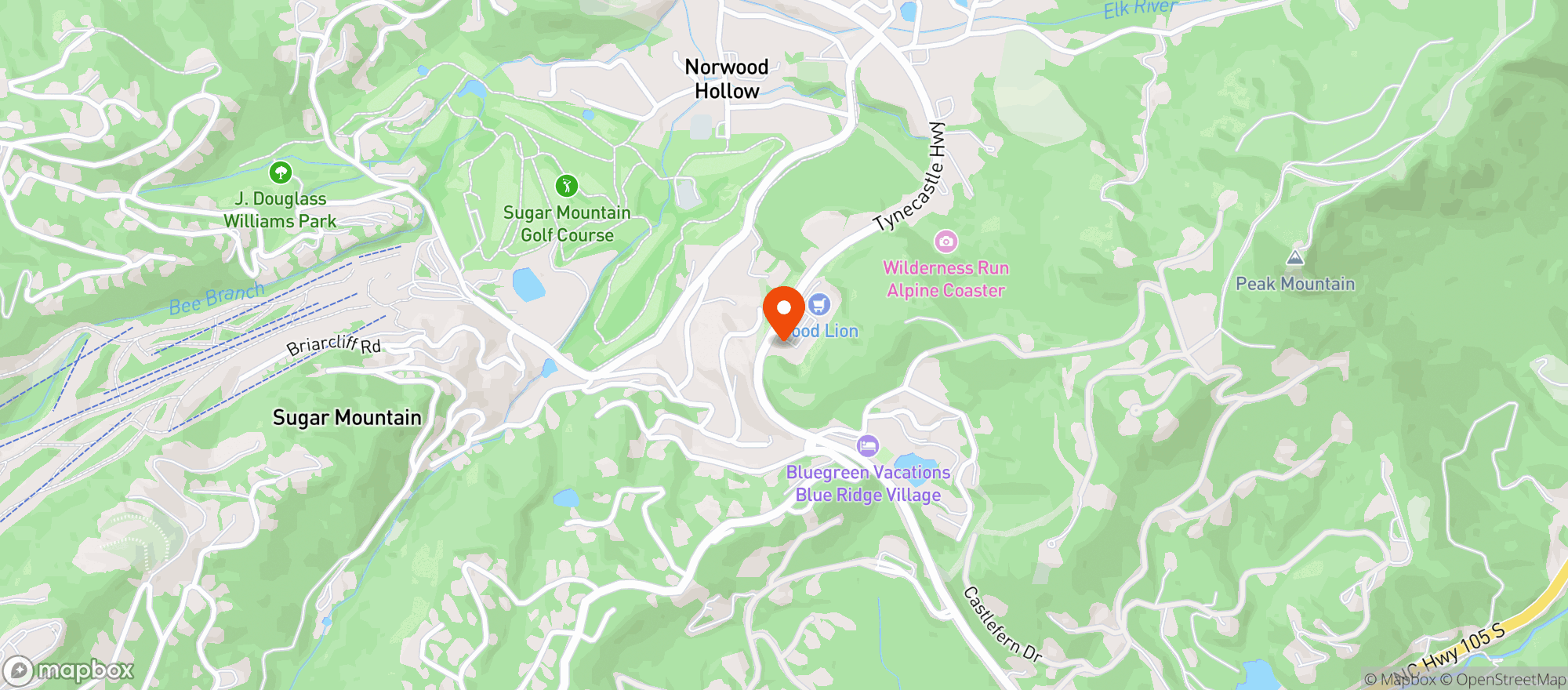 Map showing Bellas