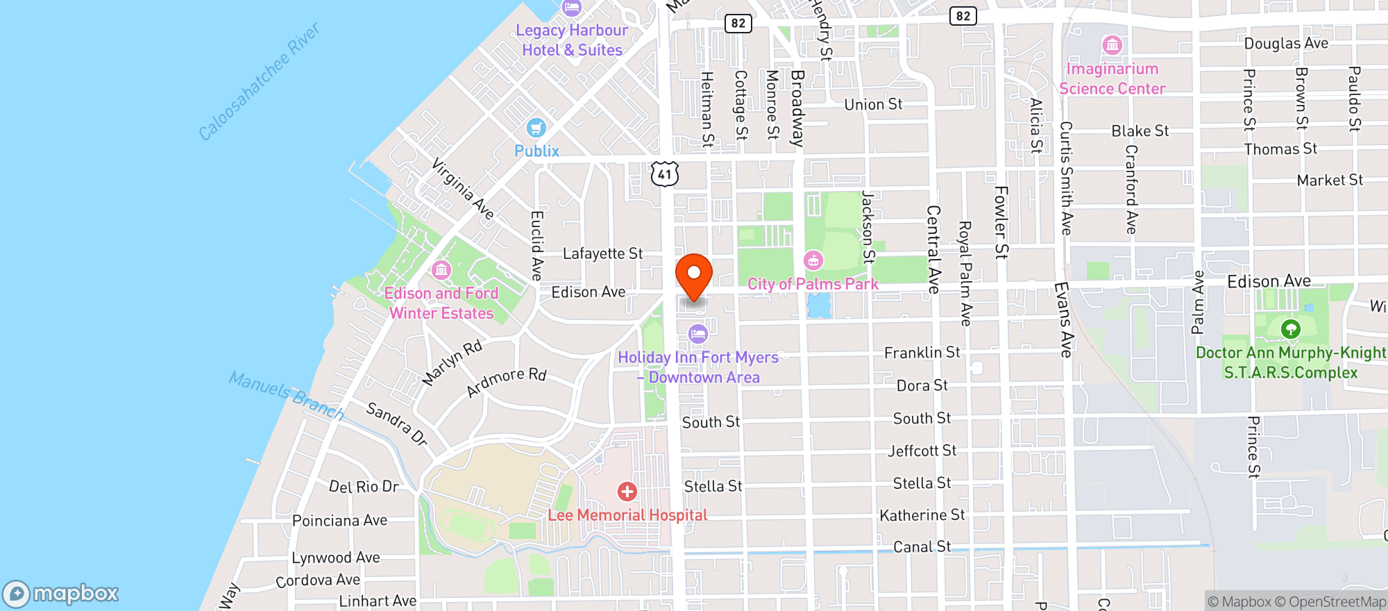 Map showing Cvs Pharmacy