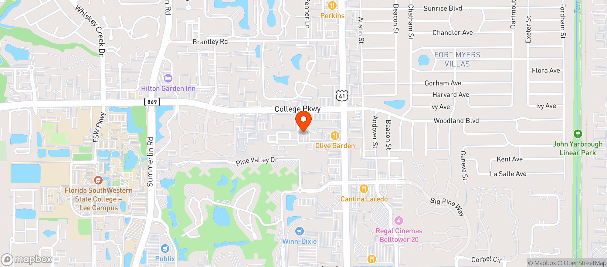 Map showing Heidis German Restaurant