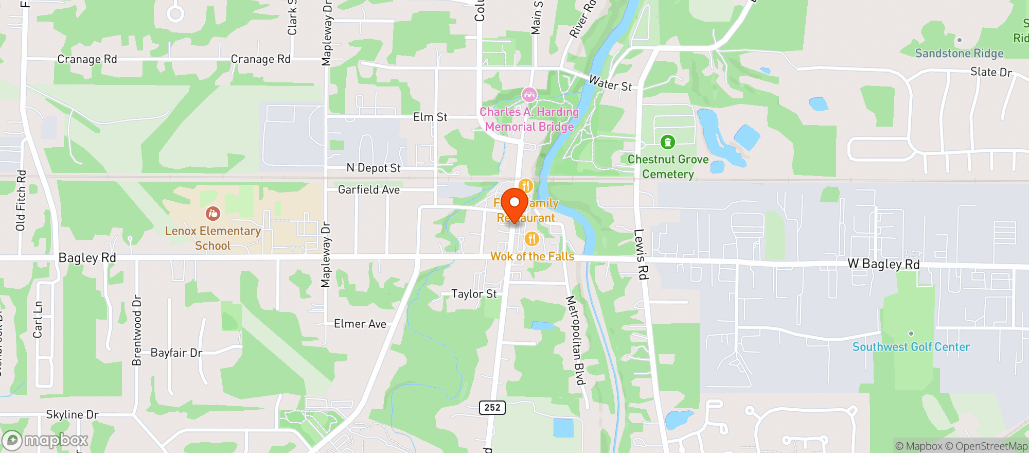 Map showing Discount Drug Mart