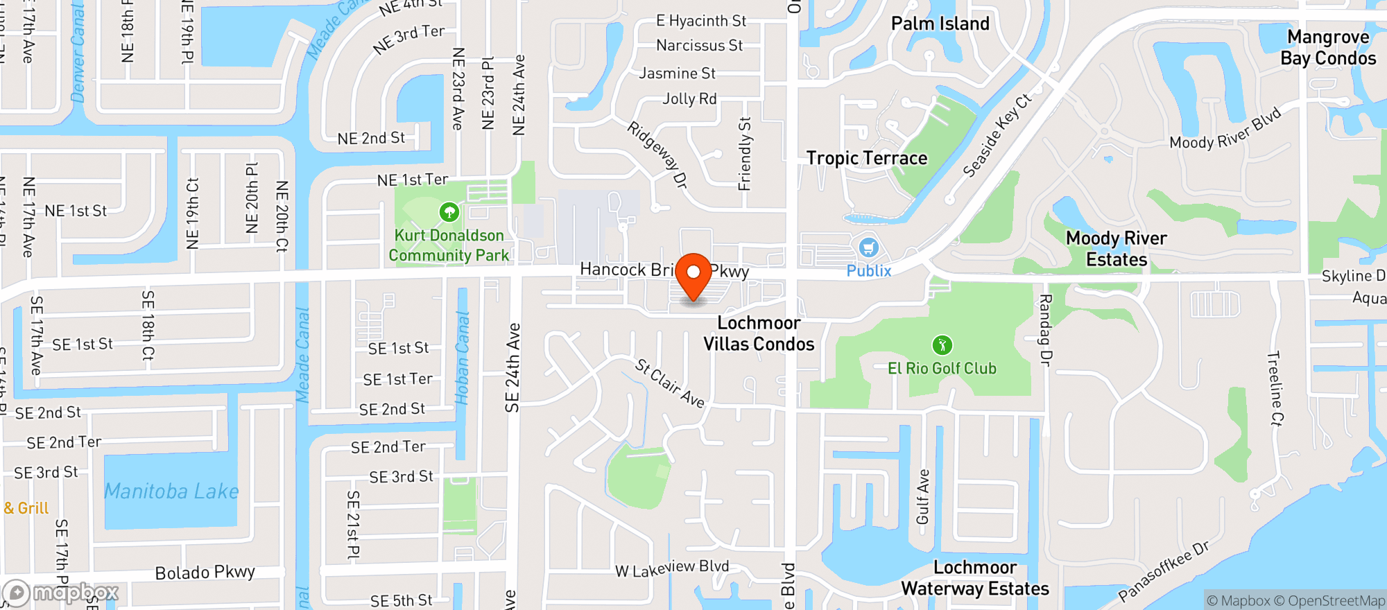 Map showing Liquor & More