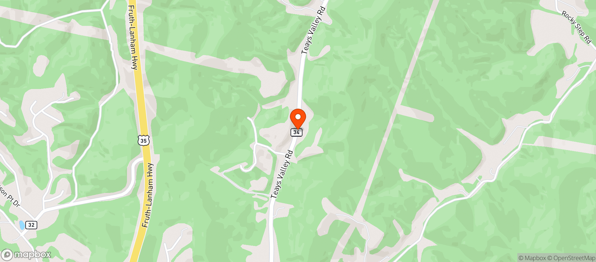 Map showing Go Mart #43