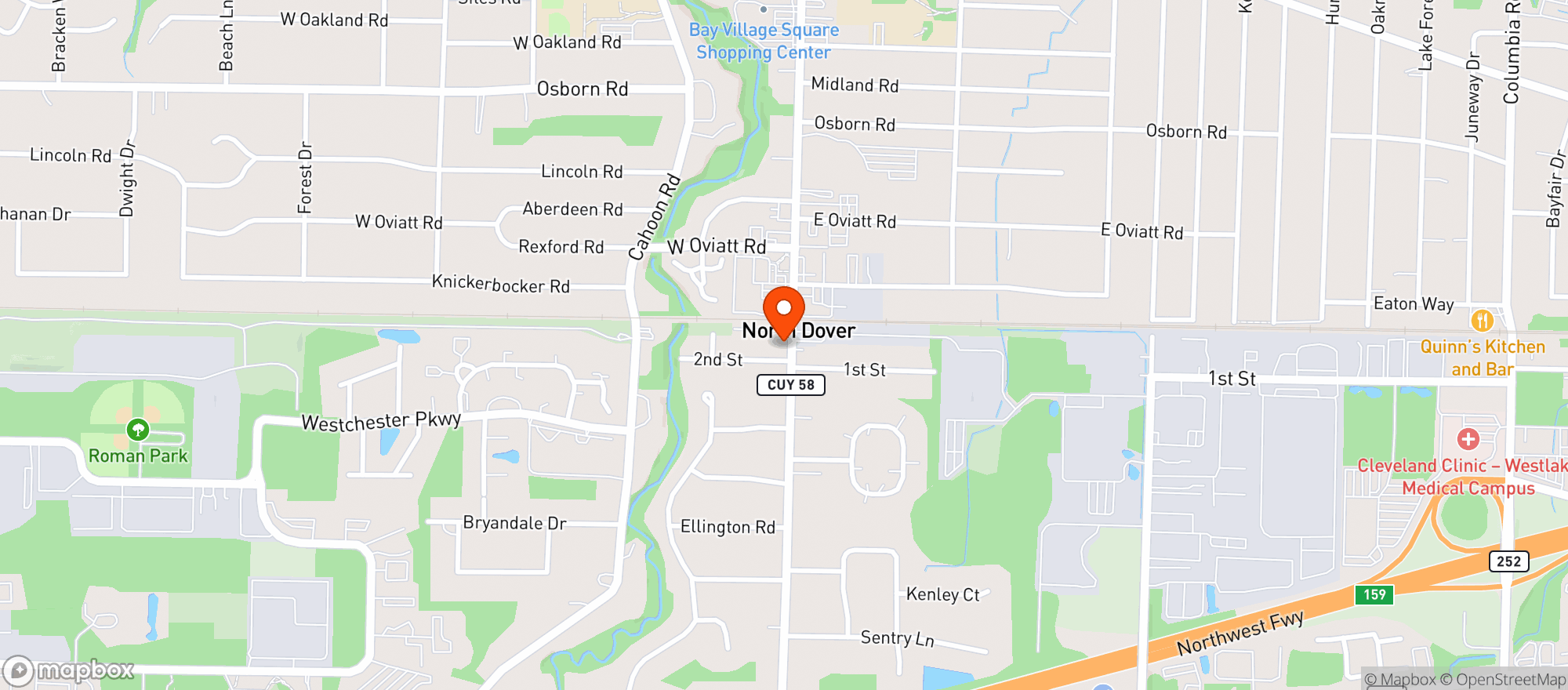 Map showing Ironwood