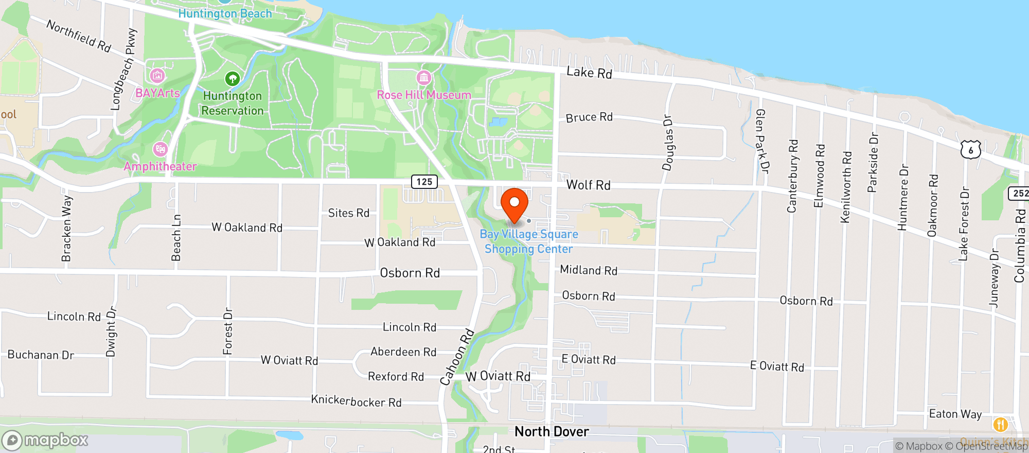 Map showing HEINENS
