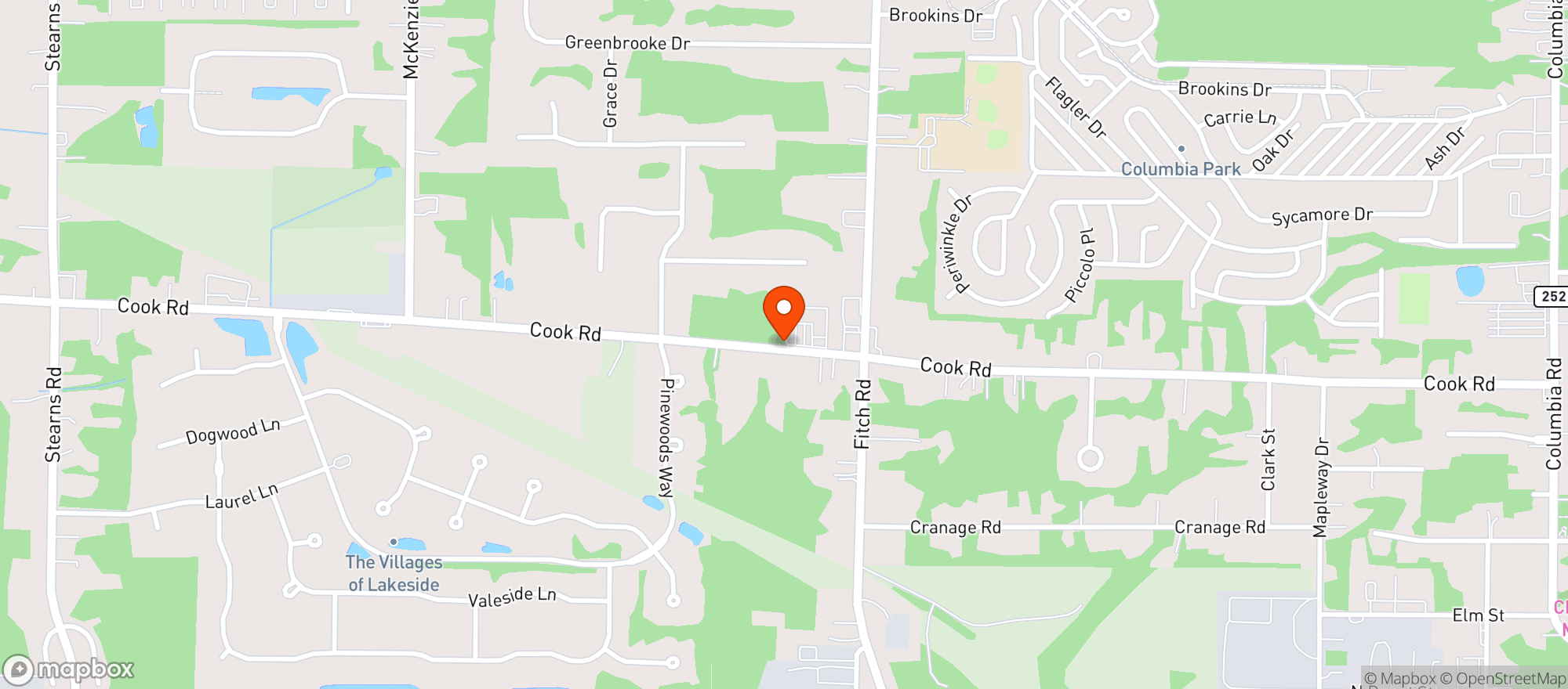 Map showing Convenient Food Mart