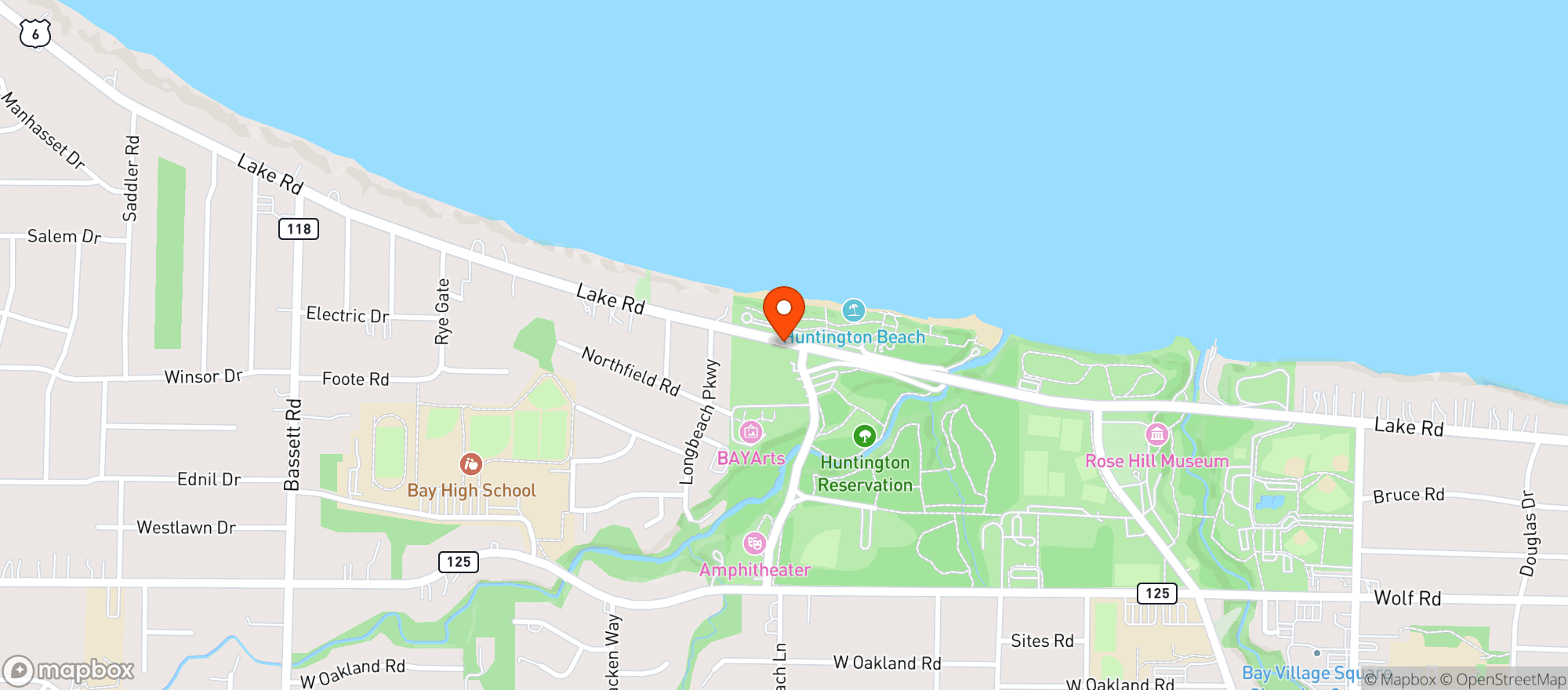 Map showing Chattys Pizzeria