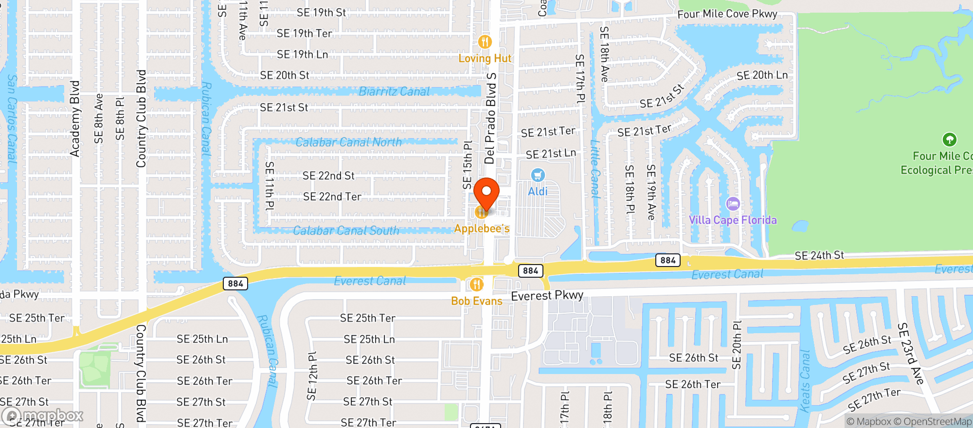 Map showing Abc Fine Wine & Spirits