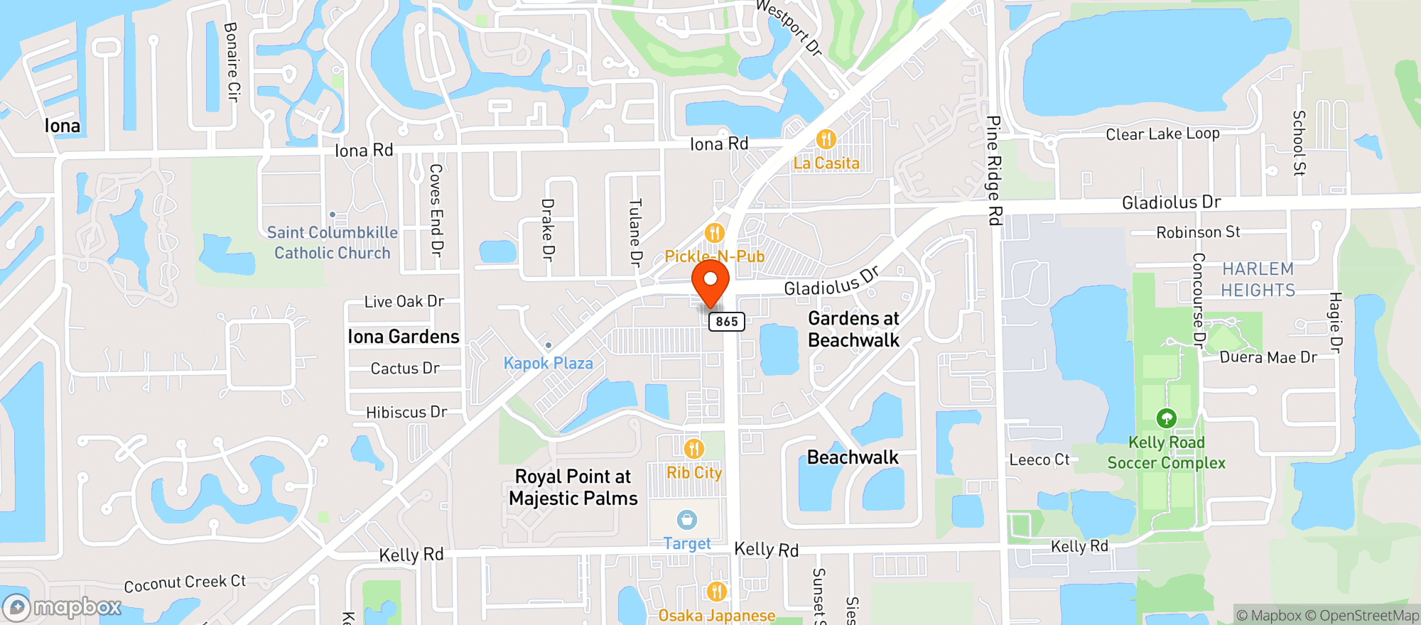 Map showing Cvs Pharmacy