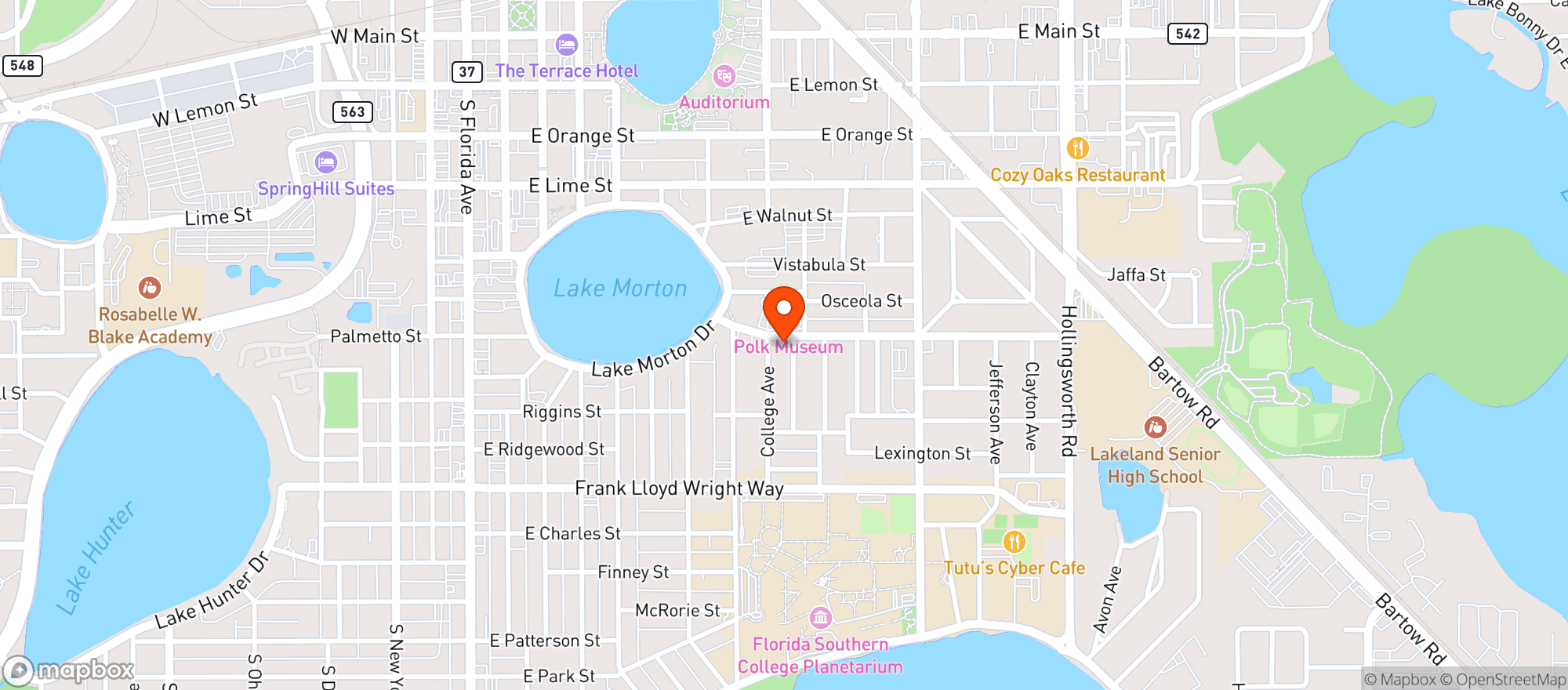 Map showing Stop N Shop