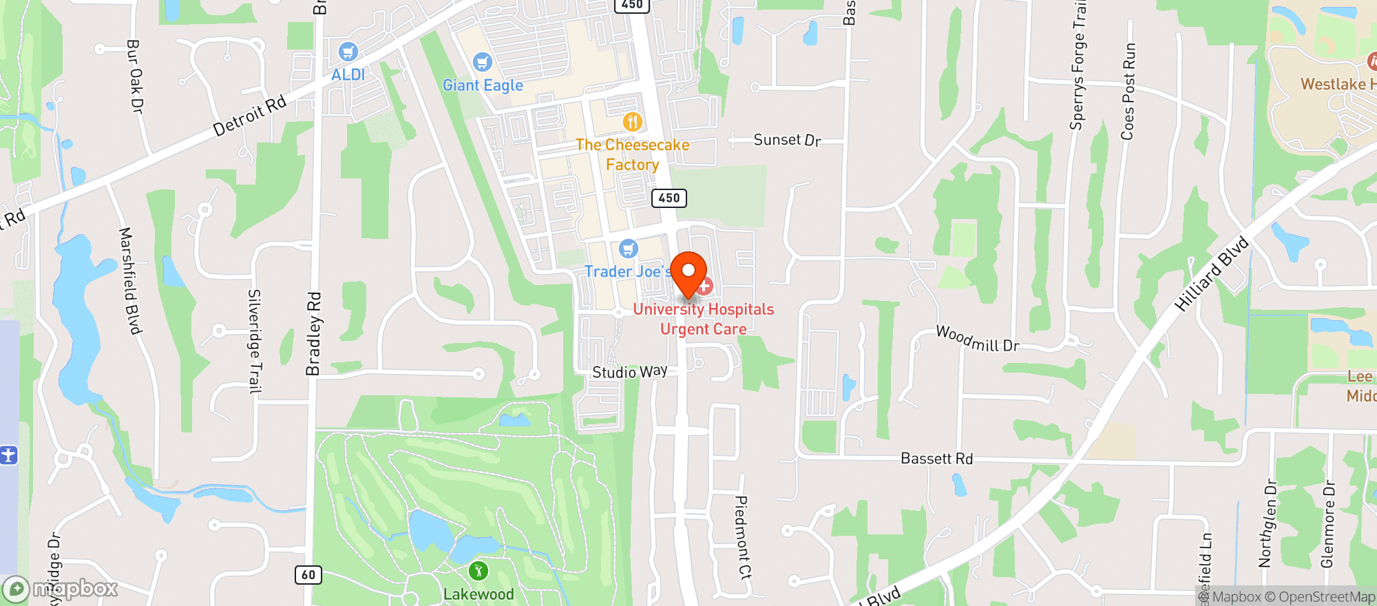 Map showing Kitchen Social