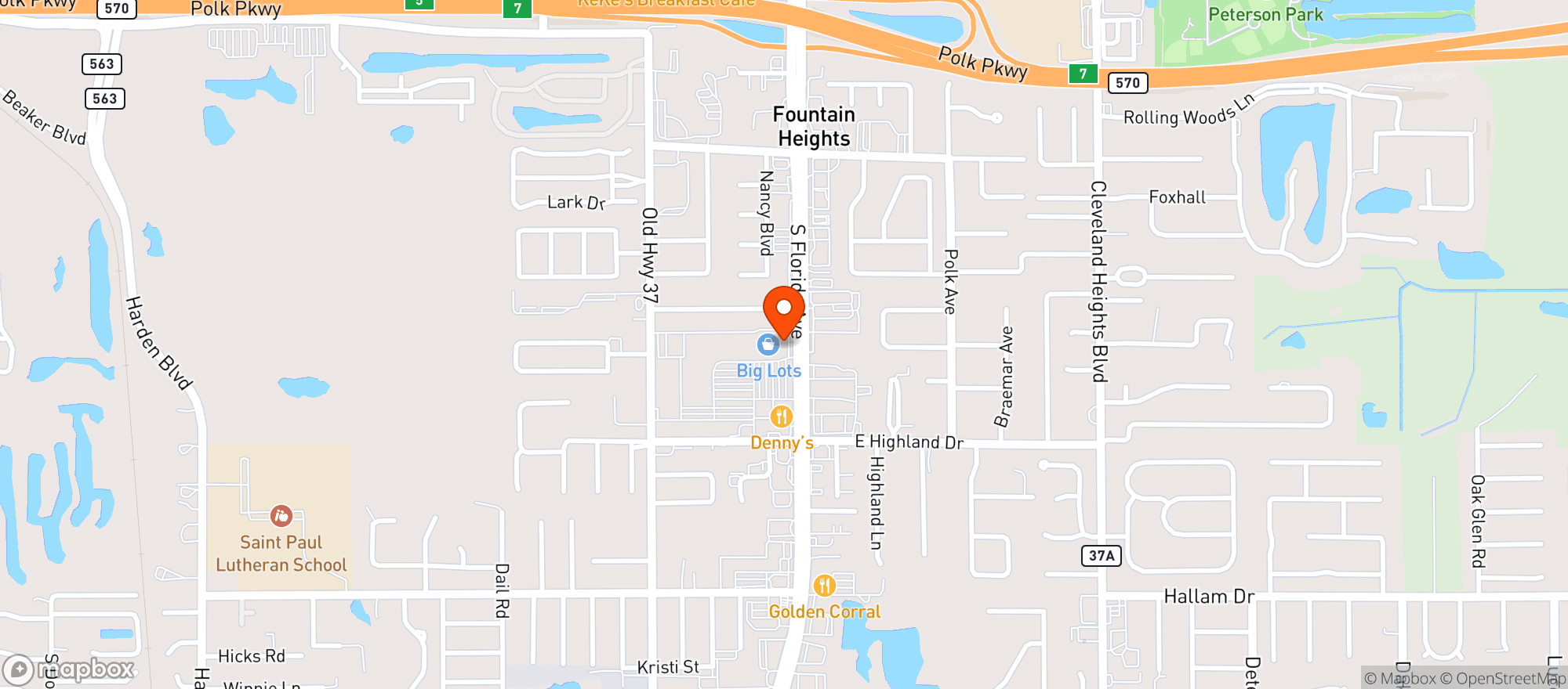 Map showing Hydro Smoke and Vape Shop