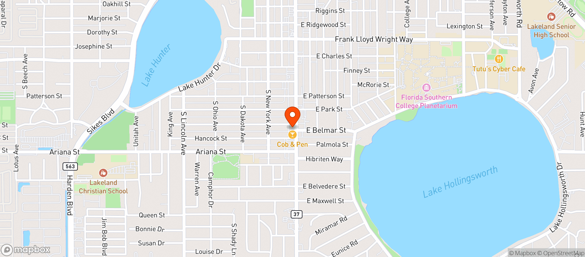 Map showing Rms Enterprises Bp Inc