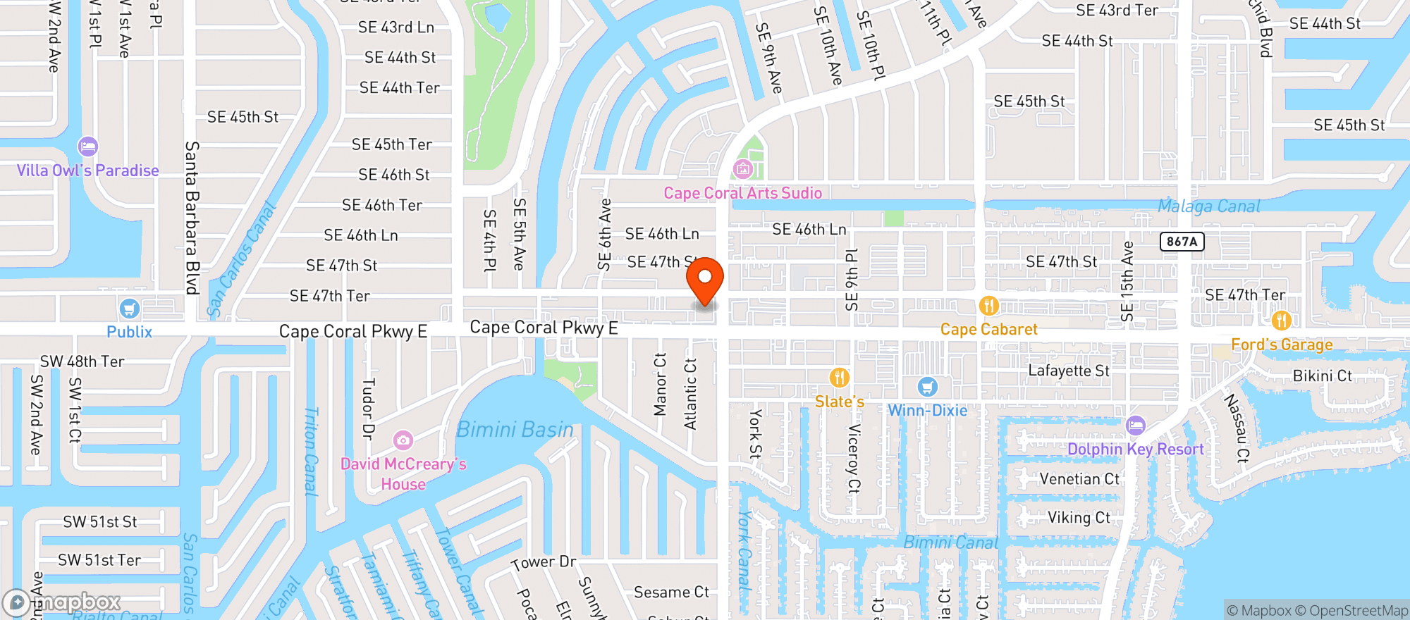 Map showing Cvs Pharmacy #1067