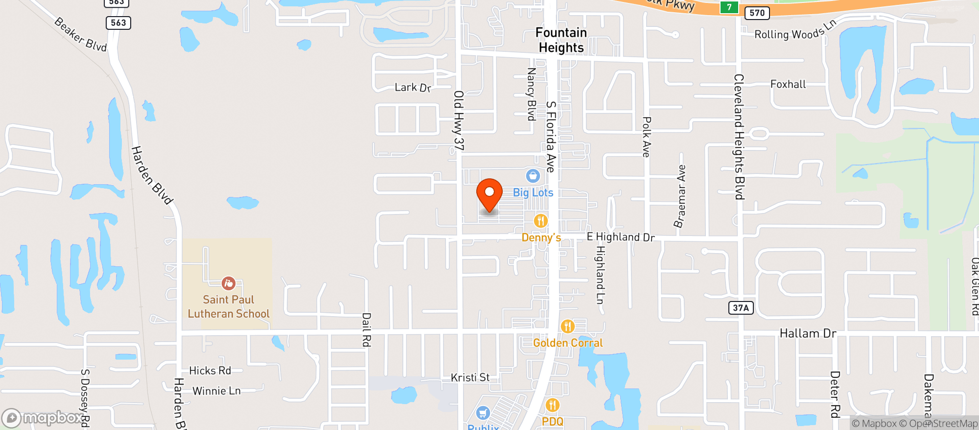 Map showing Abc Liquors #053 (700126445)