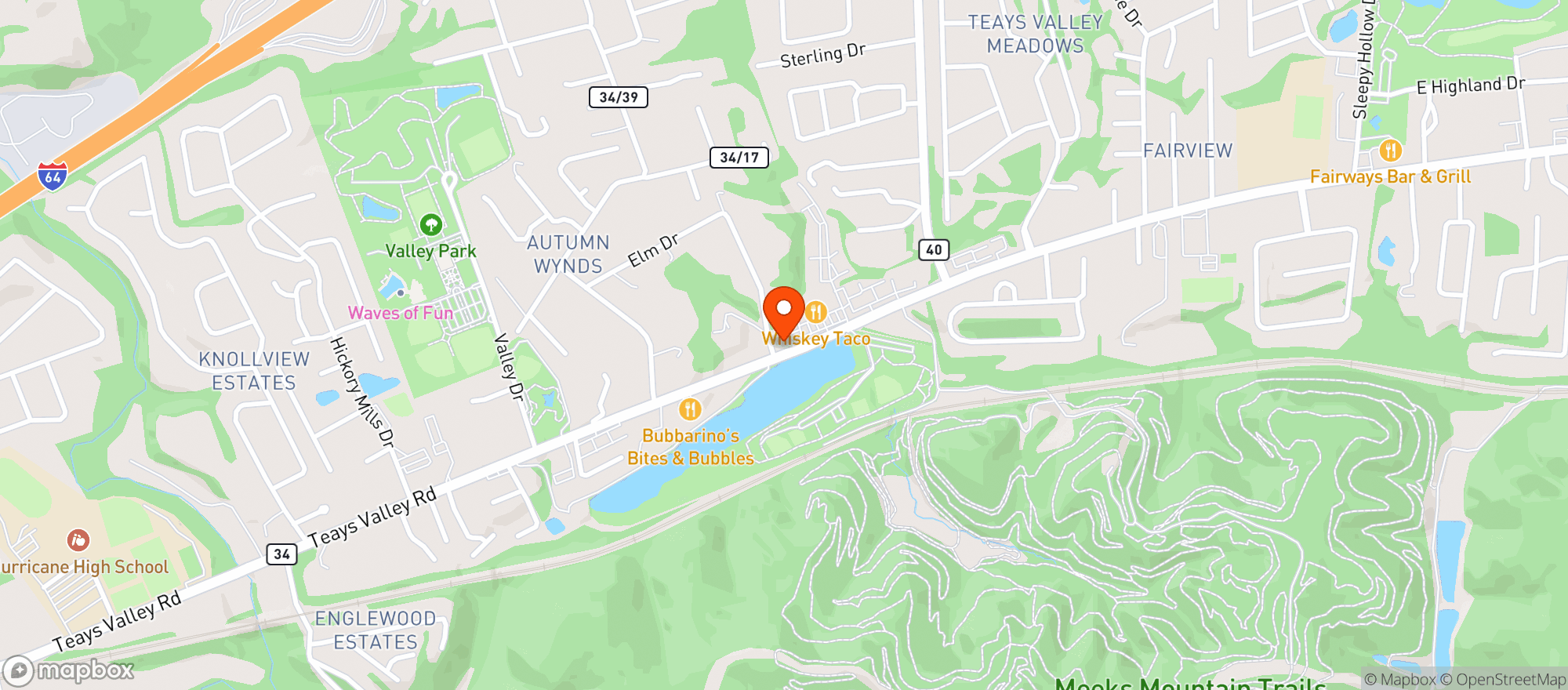 Map showing Smoker Friendly #42